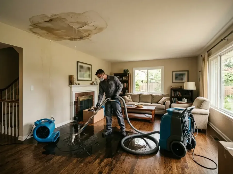 attic-pipe-burst-ceiling-drip-008 — frequently asked questions, Water Damage Restoration & Carpet Care in Montrose, VA